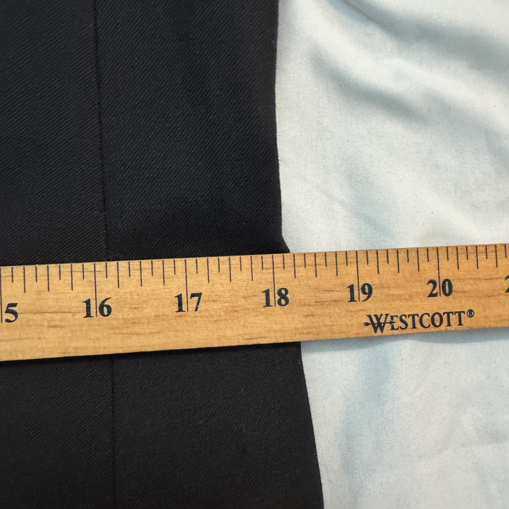 NWOT J. Crew Black Wool Women’s Blazer Suit Jacket, Minimalist Office Chic - Picture 8 of 10
